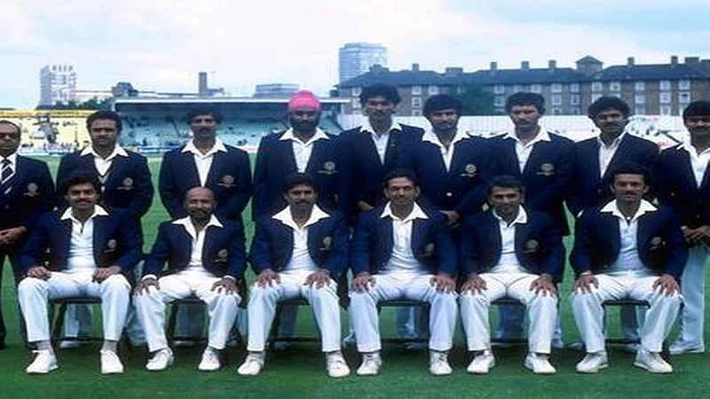 team india in 83.