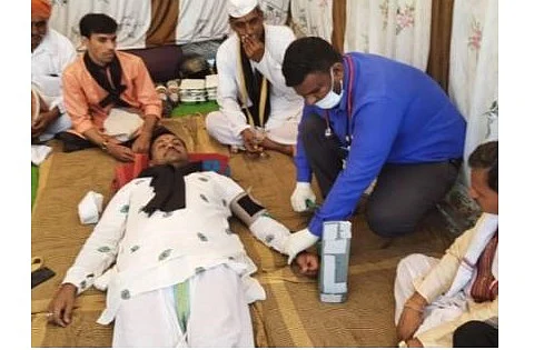 Akola News: On the 6th day of Warkari fast, Shete Maharaj's health is very worrying