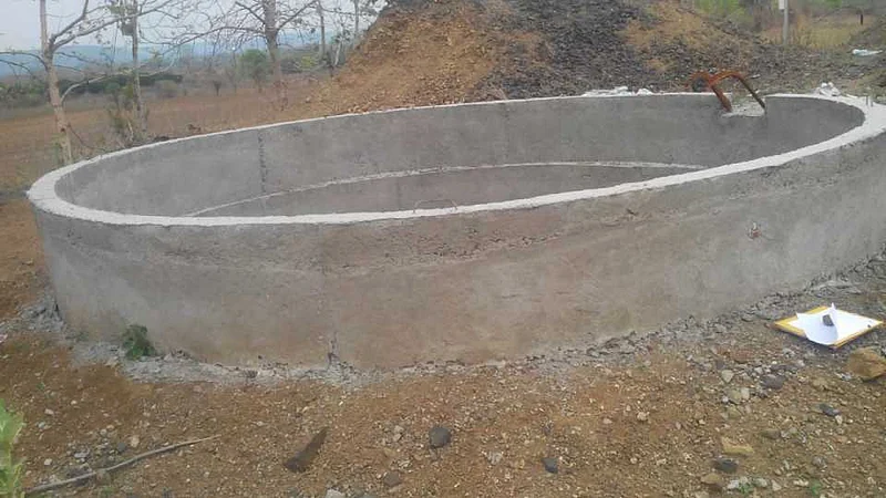 only nine well construction complete in saoli of chandrapur