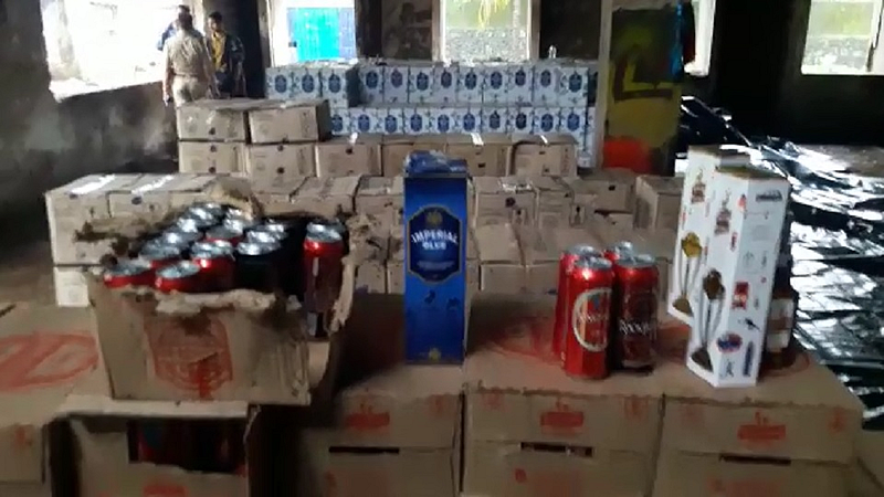 liquor seized