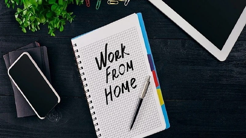 work from home handle home work and health