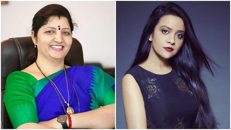Amruta fadnavis rupali chaknakar