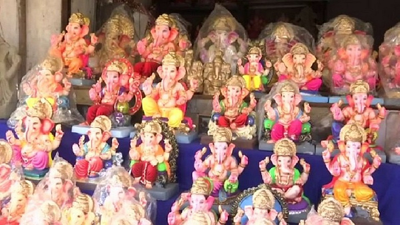 इचलकरंजी: गणेशमूर्तींचा तुटवडा, मंडळांची धावाधाव