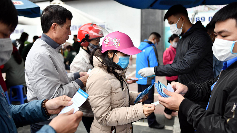 china arrested suspended coronavirus sending camps
