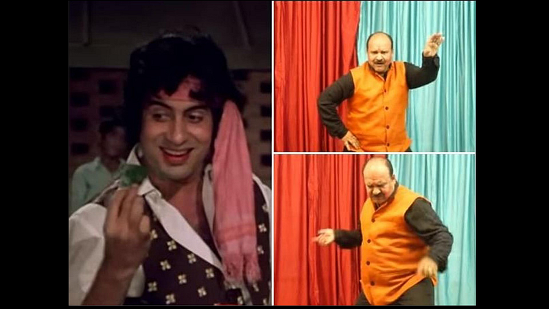 Dancing uncle Sanjeev Shrivastava is back with Khaike Paan Banaras Wala