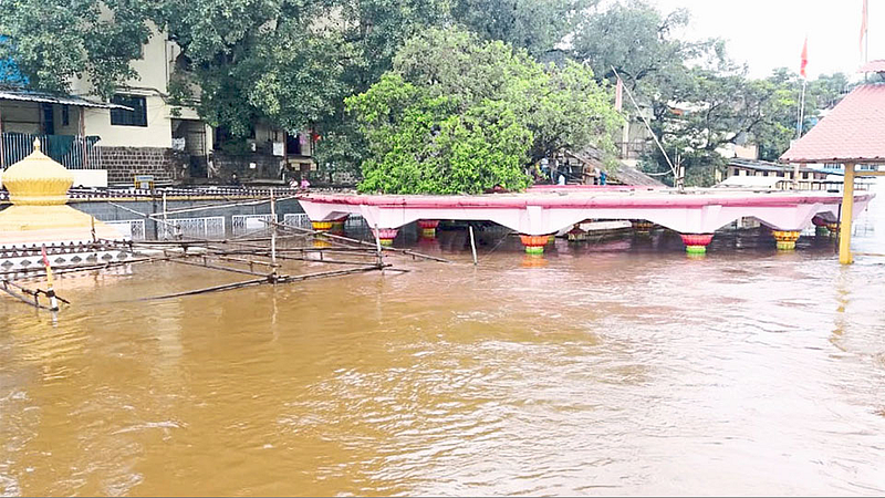 Water in Panchgang river basin was reduced by one foot