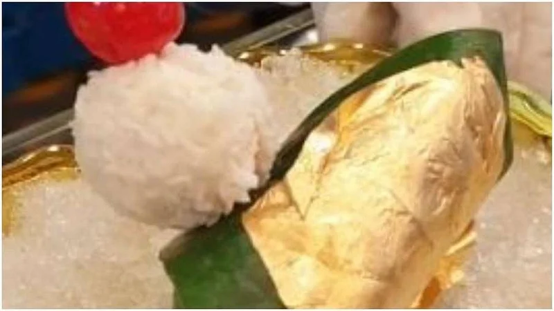 Delhi paan shop is selling meetha paan with gold work worth 600 rupees for 1 paan video goes viral.jpg