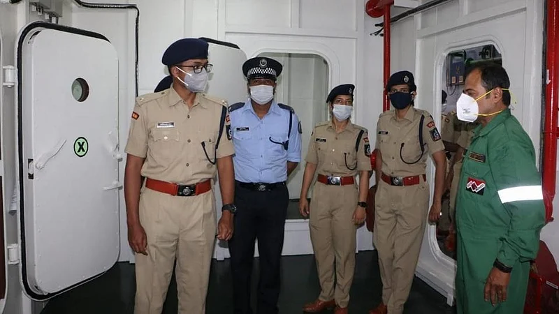 IPS Probationers Visit INS Shivaji in Lonavala