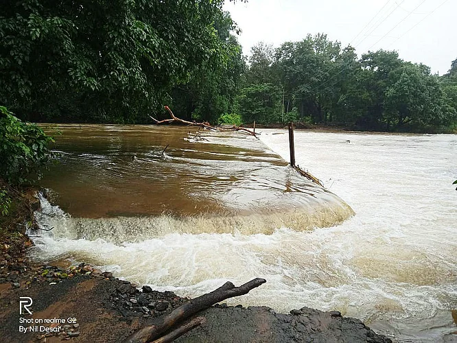 ignoring the demand for bridges in mulas hawale konkan sindhudurg