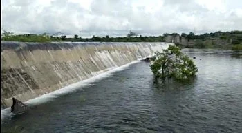 Happiness among farmers due to filling of black dam in Nagar district