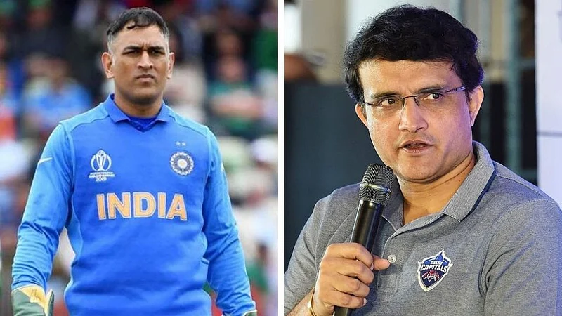Dhoni-Ganguly