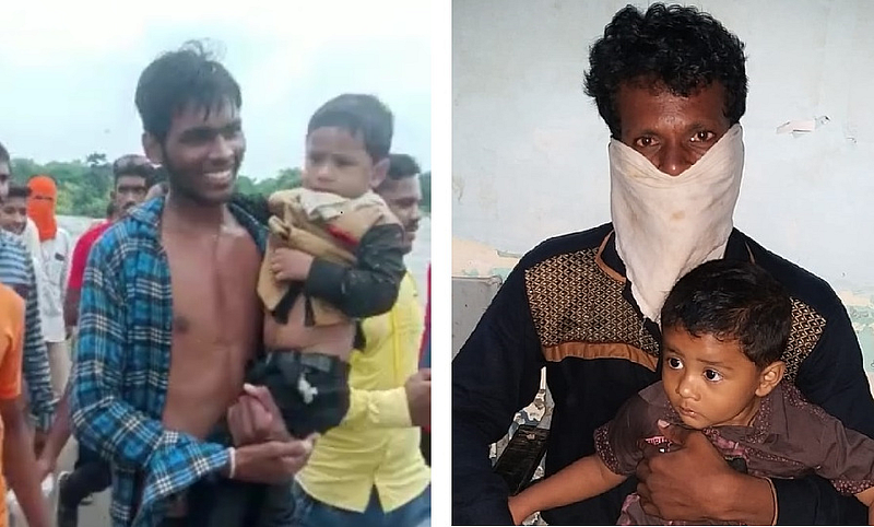 Akola News: Fathers flood struggle to save Chimukalya, Baplek safe in Katepurna river basin