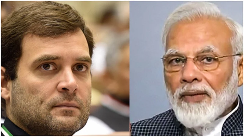 PM Modi and Rahul Gandhi Sakal.jpg