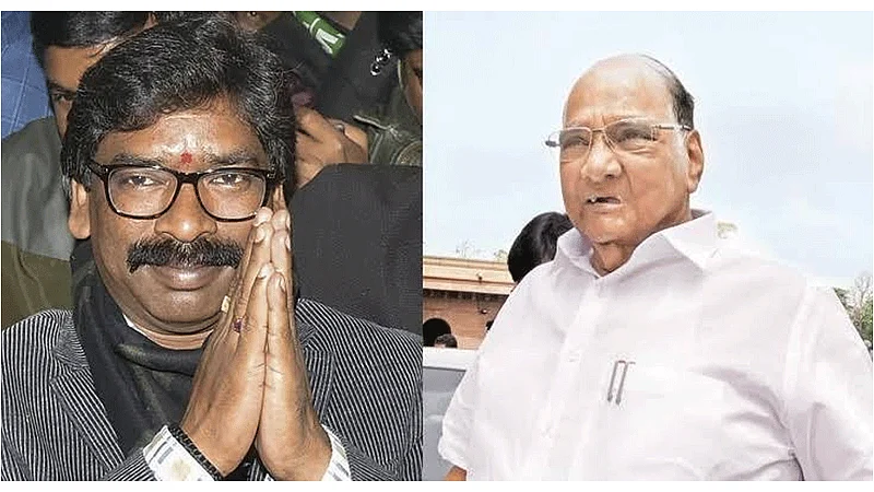 sharad pawar inspire us in jharkhand election says hemant soren