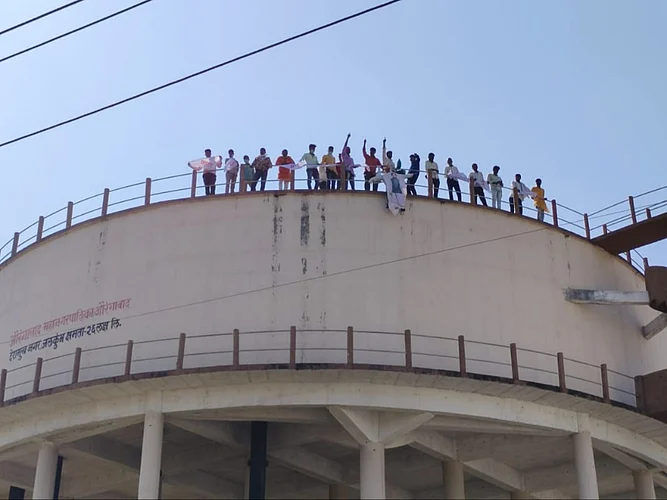 Prahar Agitation Against Raosaheb Danve
