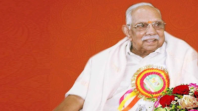 Veteran RSS pracharak P Parameswaran passes away