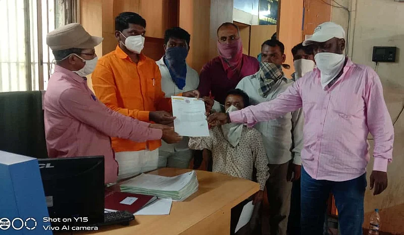 Work on Kolhar Ghoti State Highway in Akole taluka started
