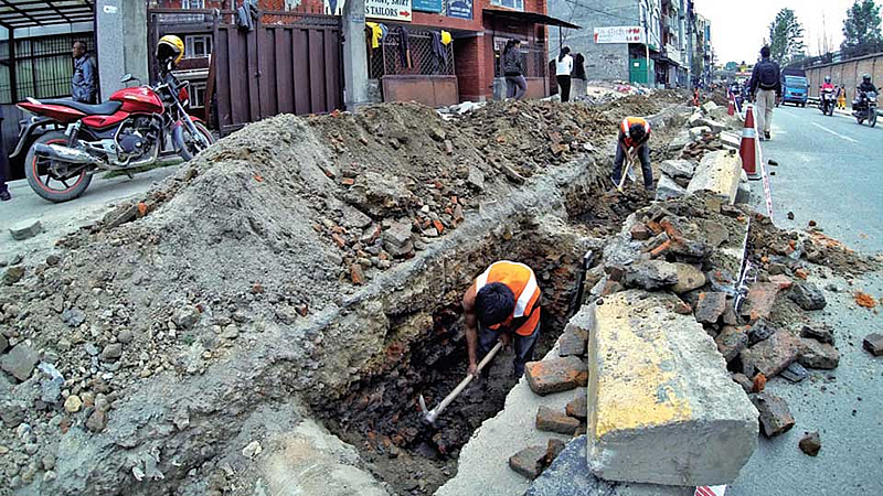 Road Digging