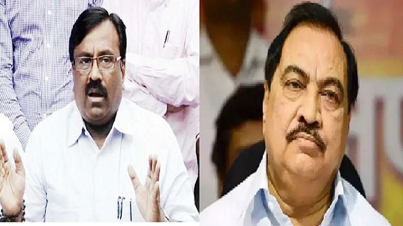 sudhir mungantiwar gave reaction on khadse resign