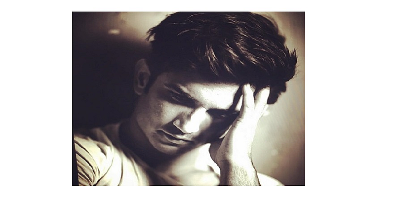 Actor Sushant sing always have a tablet box