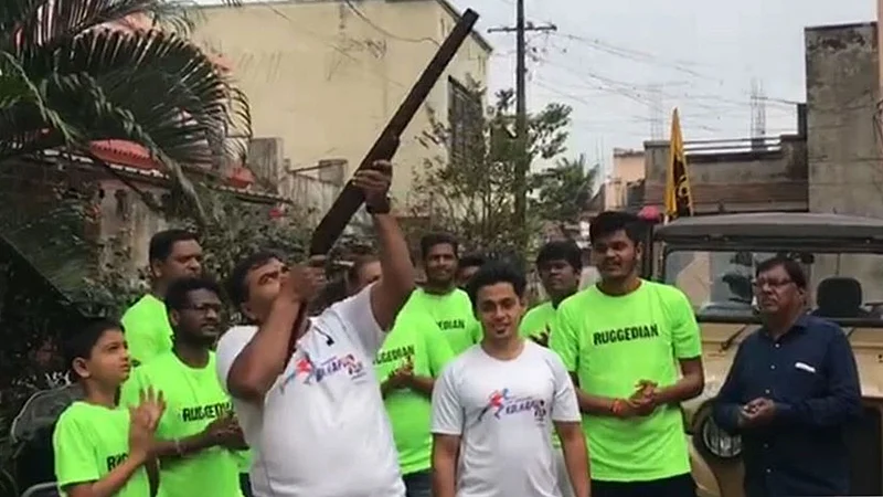 Firing in the air becomes a fashion in kolhapur