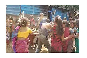 holi celebration of Gosavi community in miraj