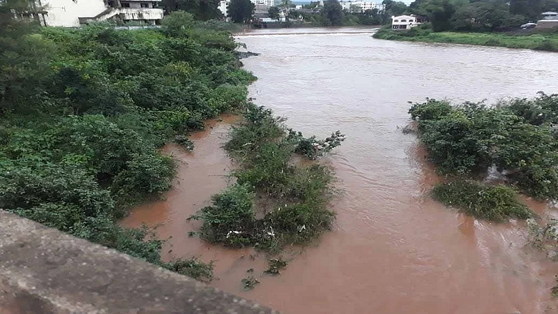 अन् अभियंता, वायरमनची पुराच्या पाण्यात उडी!