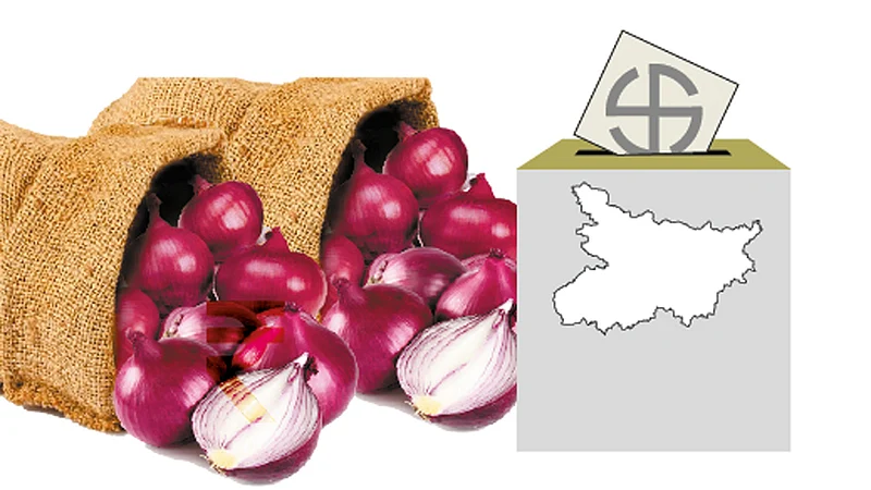 Nashik Onion auction stalled due to storage restrictions ahead of Bihar Assembly elections