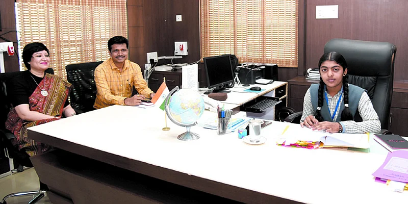 8th standard student become a collector