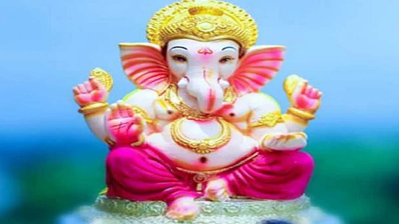 first Ganpati celebrated in Sangameshwar taluka on Thursday