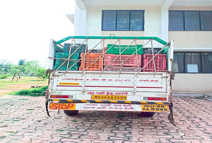 पोलिसांनी जप्त केलेले वाहन