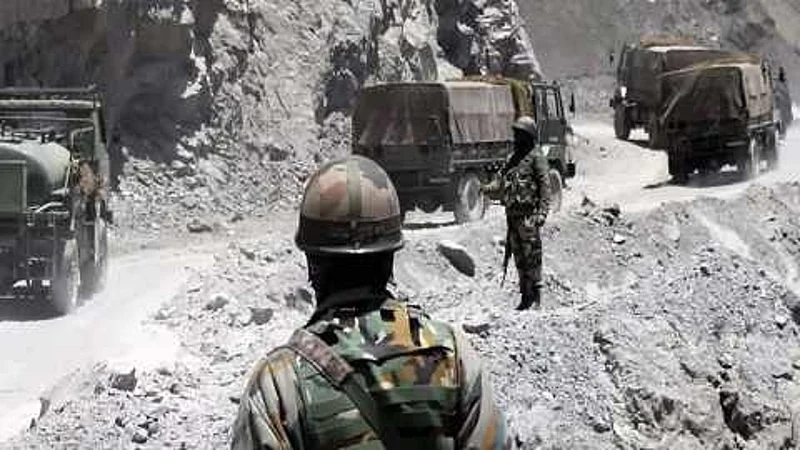 india china border