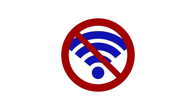 no internet