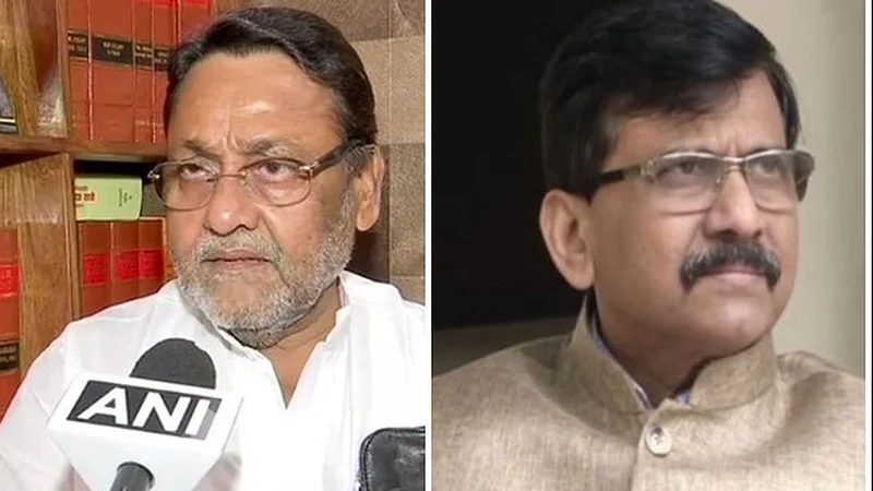 Nawab Malik, Sanjay Raut