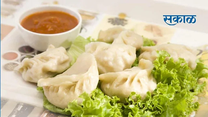 akola food news Veg Cheese Momos With Chutney}