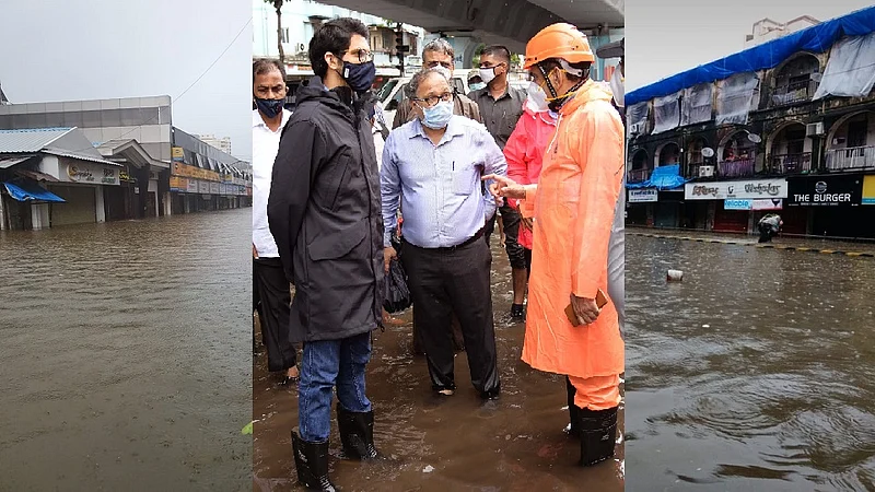 मुंबईतल्या पावसाचं भयाण वास्तव : घर पडलं नाल्यात, दिड वर्षाच्या मुलीसह महिलेचा मृत्यू