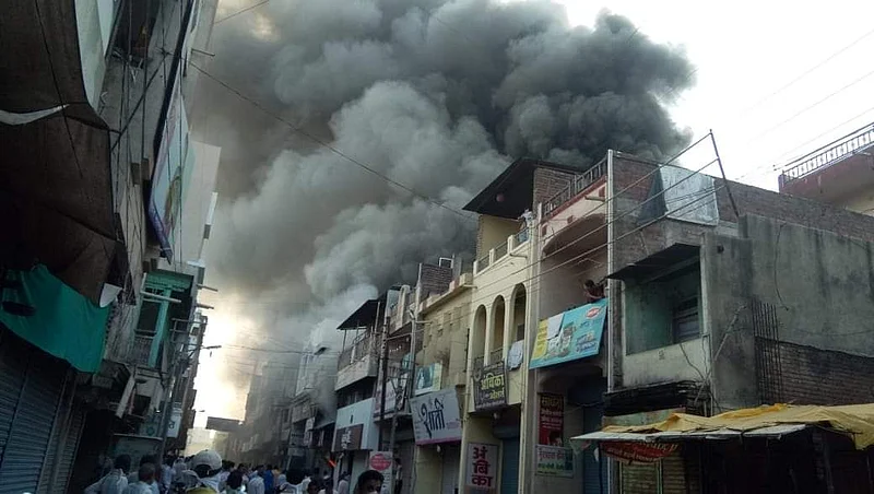 Nevasa fire