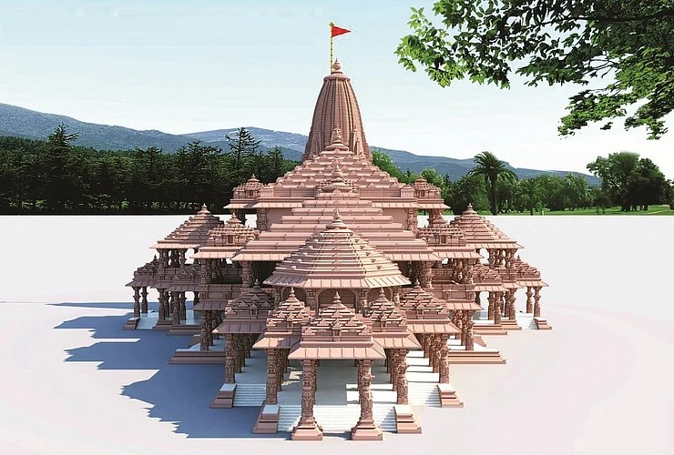 Construction of Ram temple from stone in Rajasthan God news