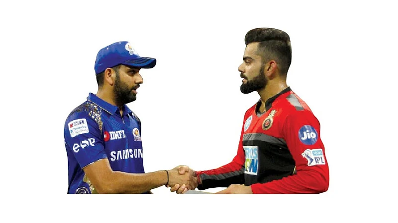 Rohit Sharma, Mumbai Indians,Royal Challengers Bangalore, Virat Kohali
