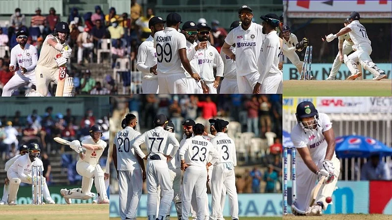 India vs England 2nd Test, ind win test series level, ICC WTC Point Table, Ashwin,Axar,Kohli,Joe Root