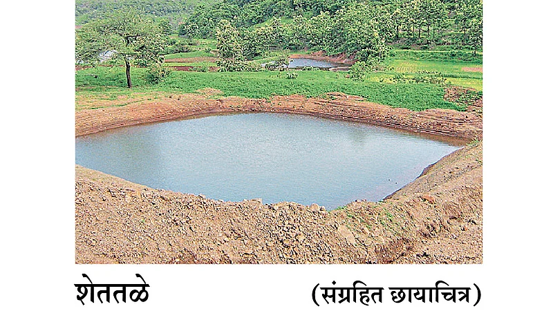 शेततळे योजनेतील कामांना गती