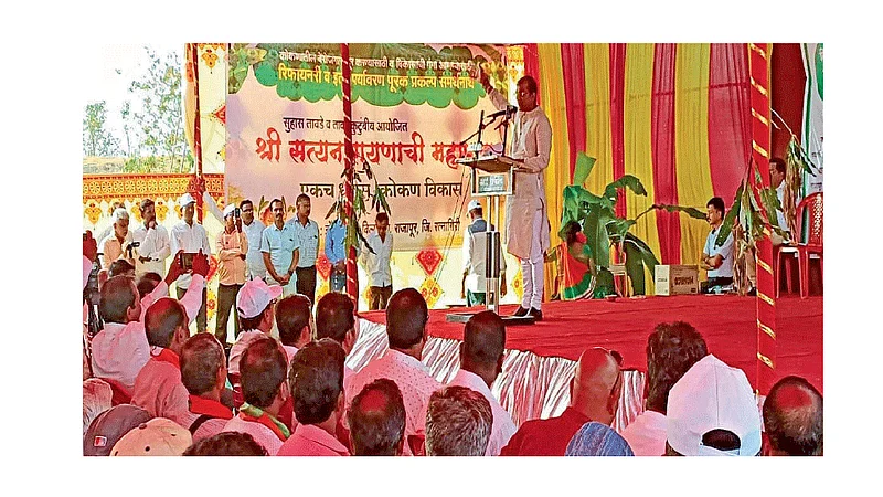 nanar support in the project gathering kokan marathi news