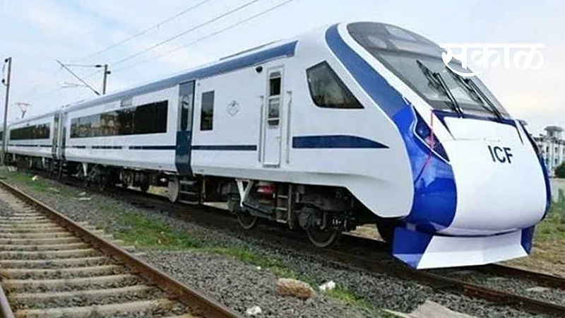 state government has approved the states share for the Nashik-Pune semi high speed railway line Nashik Marathi News}