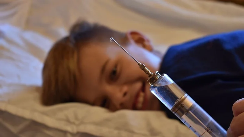 vaccine trial.