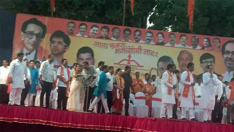 Uddhav Thackeray in Kankavali