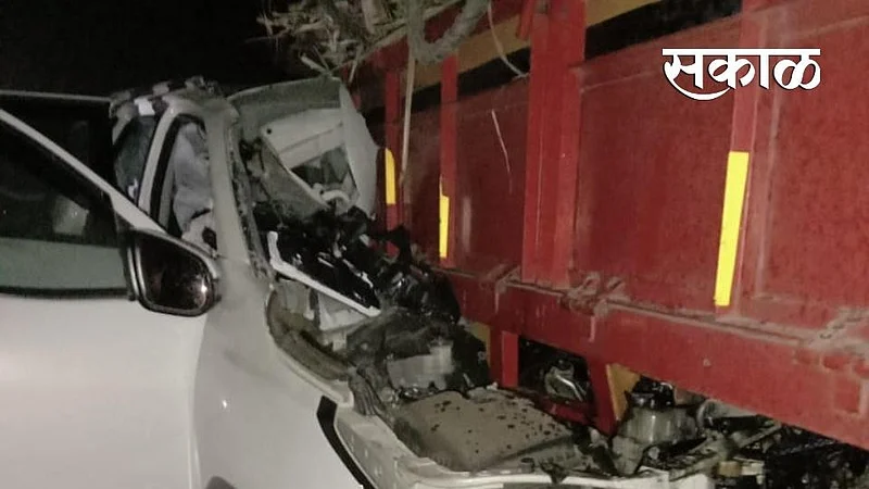 3 killed, 2 injured in accident at Dalaj of family who came to Pune for shopping