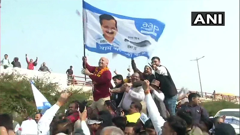 AAP candidate Manish Sisodia wins against BJP candidate in Delhi Elections