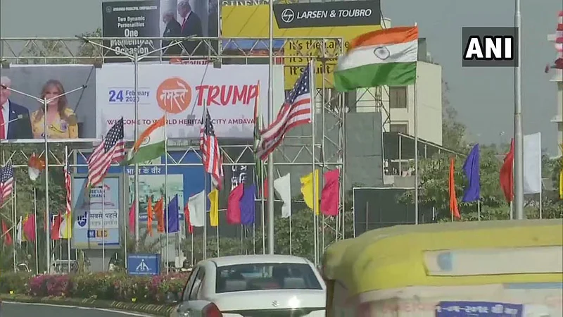 Ahemdabad ready to welcomes Donald Trump