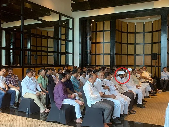 Nationalist Congress meeting: MLA Bhalke, Shinde in first line
