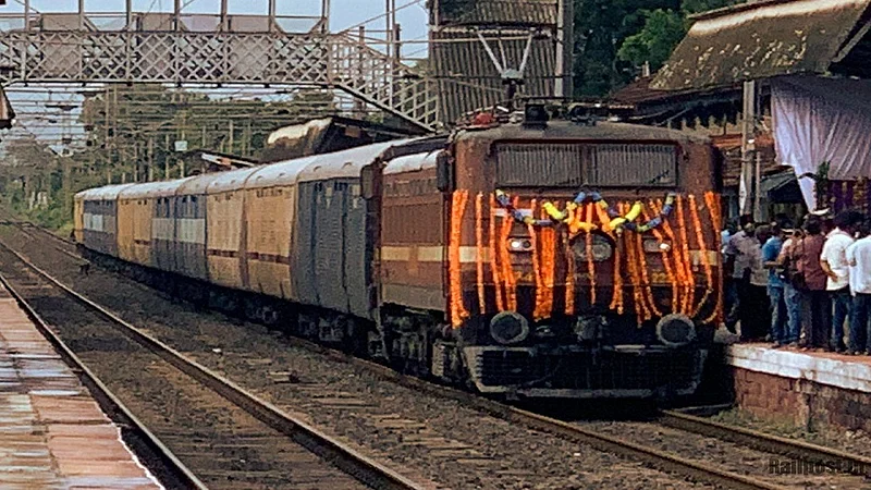 Kisan rail departed from devlali